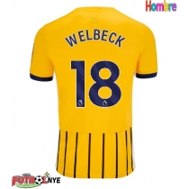 Camiseta Brighton Danny Welbeck #18 Tercera Equipación 2025-26 manga corta